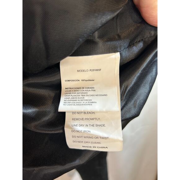 NEW Red Marine Prime Black Cropped Jacket Gold Button Front Size 4XL Military - Picture 5 of 7